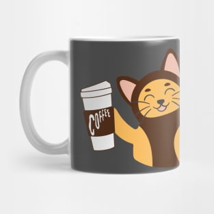 cat and coffee Mug